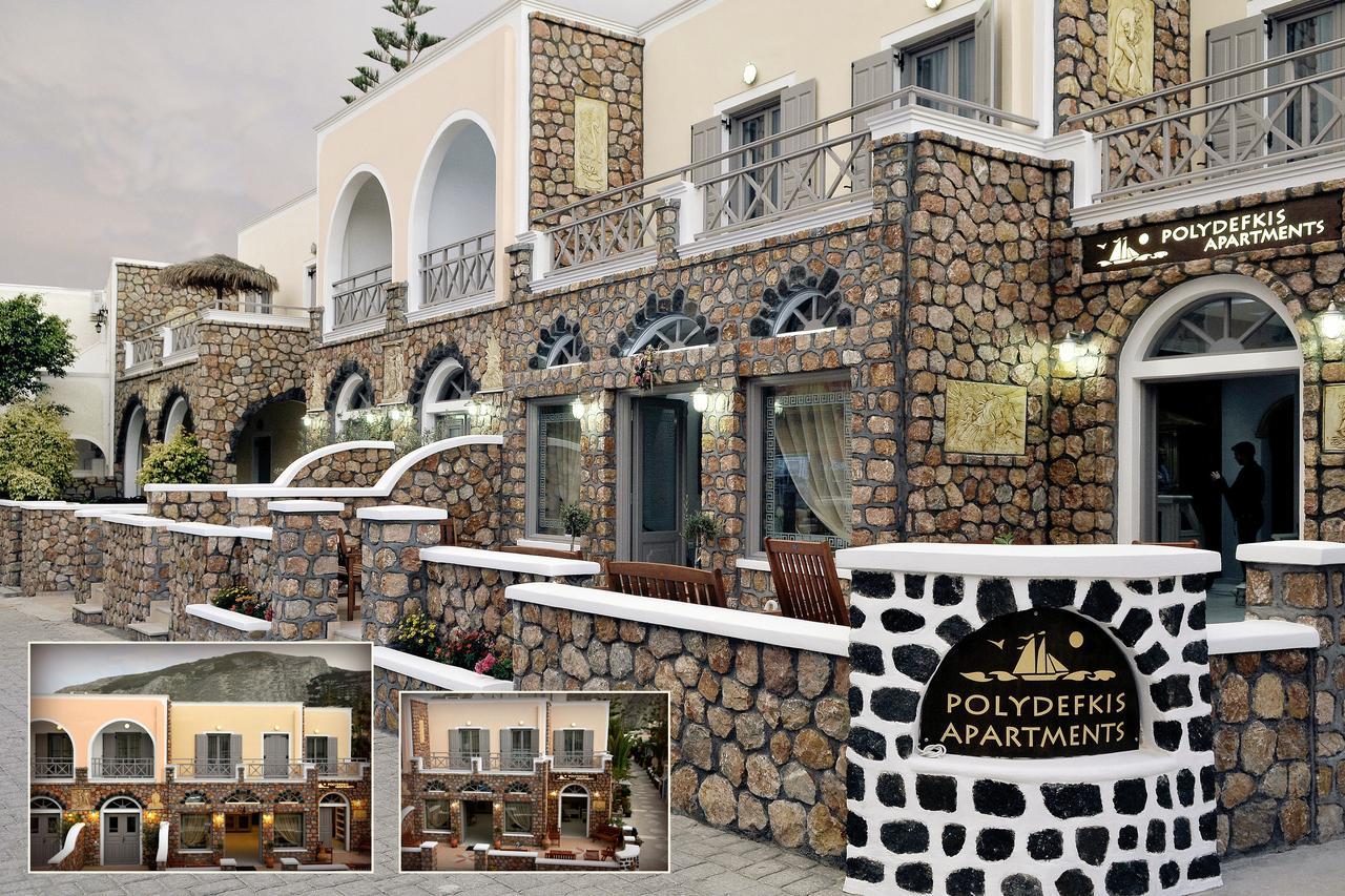 Polydefkis Hotel Kamári Esterno foto